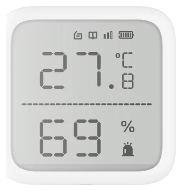 Датчик температуры и влажности Hikvision AX Pro DS-PDTPH-E-WE